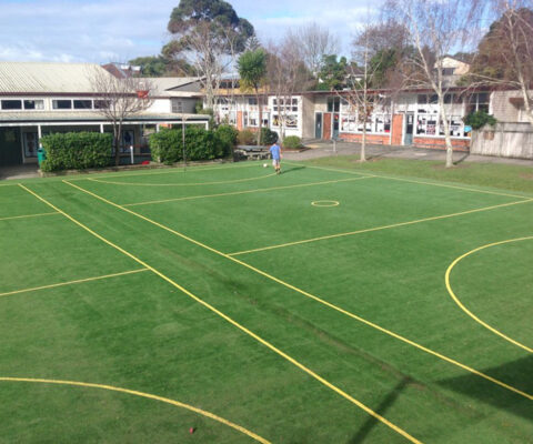 Urban Turf for Fruitvale Primary School Multisports courts