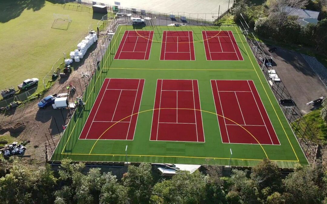 Westlake Boys 6 Tennis courts