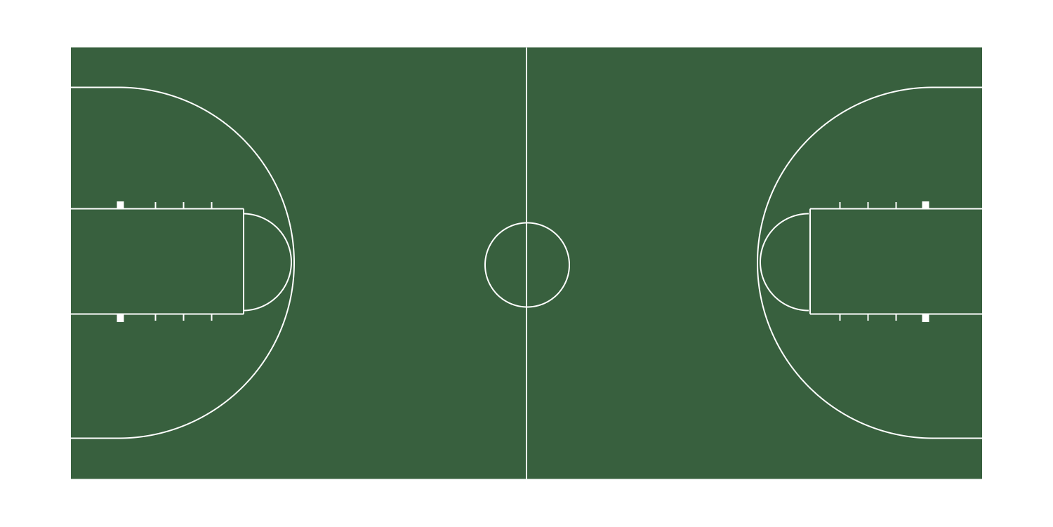 Acrylic Basketball Court